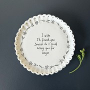 Scallop Coaster | I wish I’d found you Scallop Coaster | I wish I’d found you